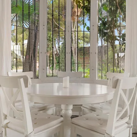 Miraflores House With Garden And Pool By Costarentals - Ref 125 Apartment
